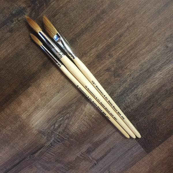 Professional Art Brush Sets - Rosemary  Water Colour Set for Large Scale