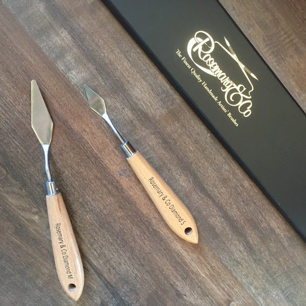 Rosemary Palette Knifes - Diamond