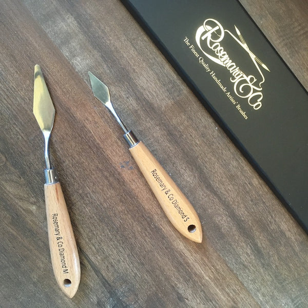 Rosemary Palette Knifes - Diamond