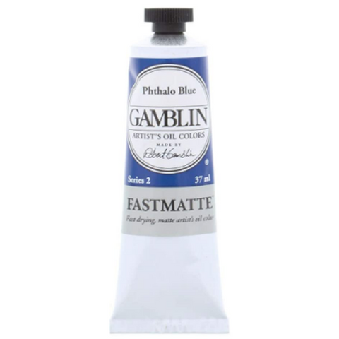 Gamblin FastMatte Alkyd Artist Grade Oils - Phthalo Blue