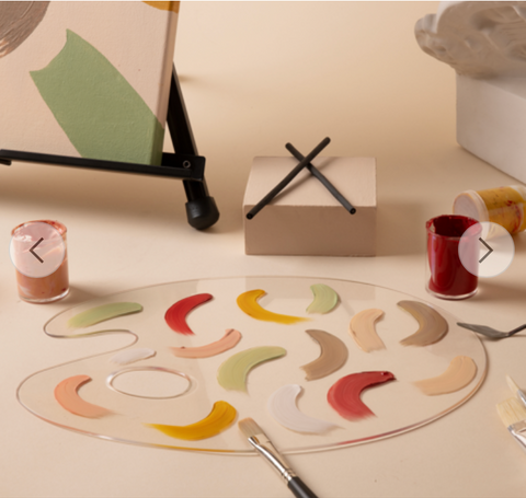 Nobel Easy Clean Oval Palette - 9"x 12"