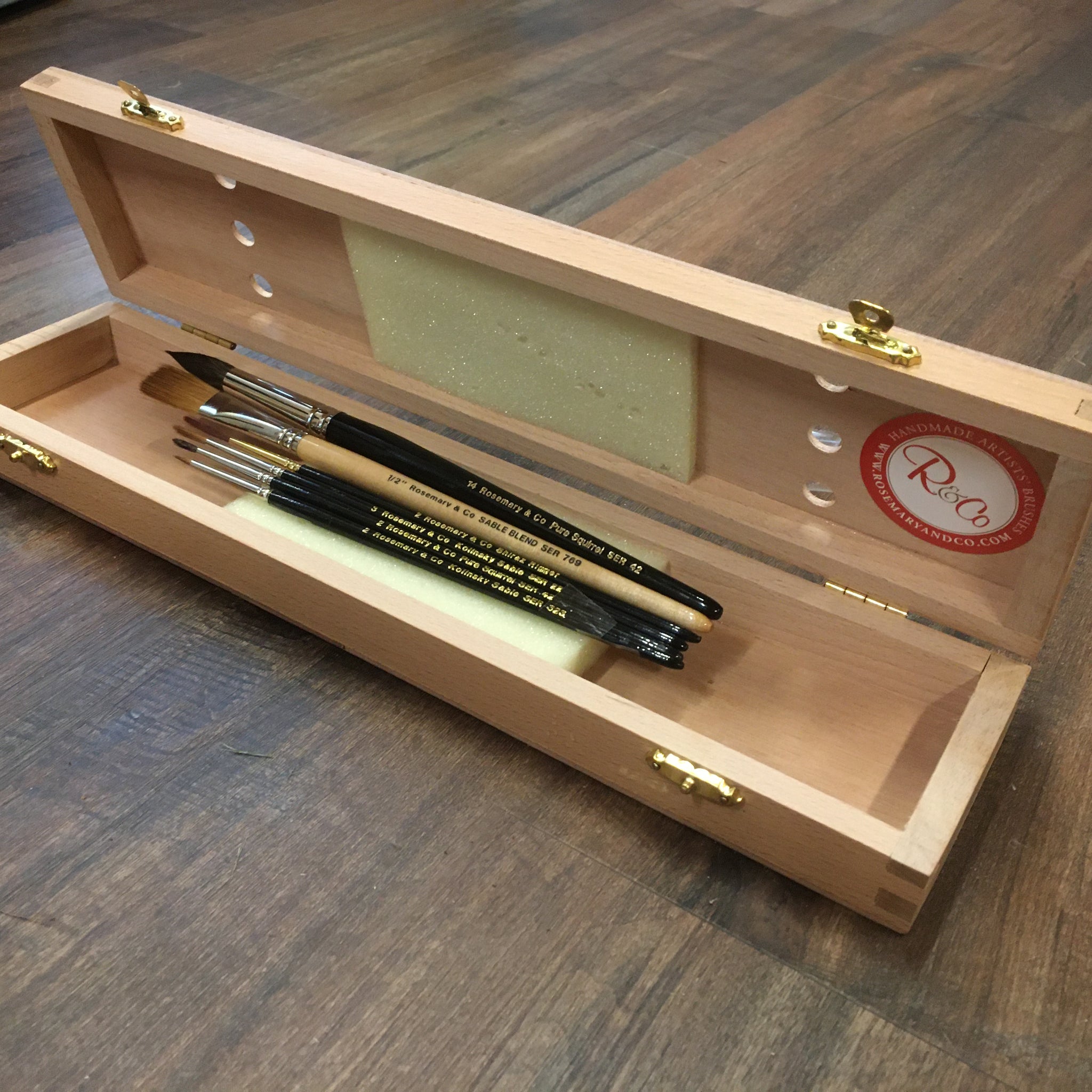 Professional Art/Rosemary & Co - Water Media Brush Set - for Plein Air