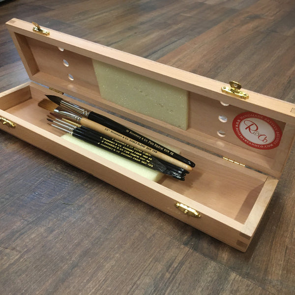 Professional Art/Rosemary & Co - Water Media Brush Set - for Plein Air