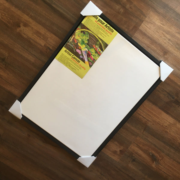 🇨🇦 Professional Grade Quick-Frame Set for Oil or Acrylic - Black Frame