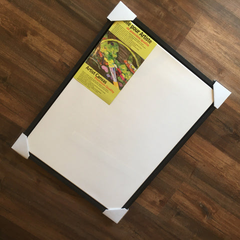 🇨🇦 Professional Grade Quick-Frame Set for Oil or Acrylic - Black Frame