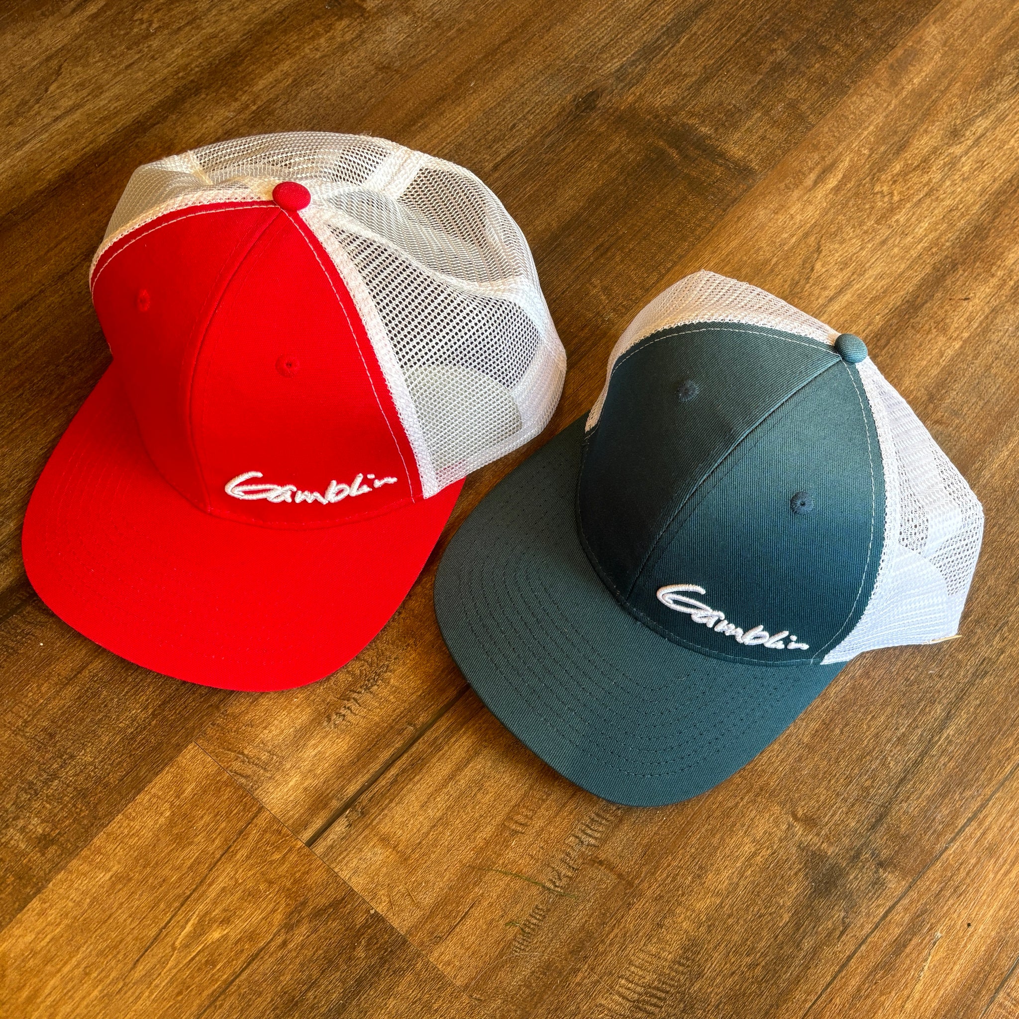 Gamblin - Baseball Cap - Red or Blue