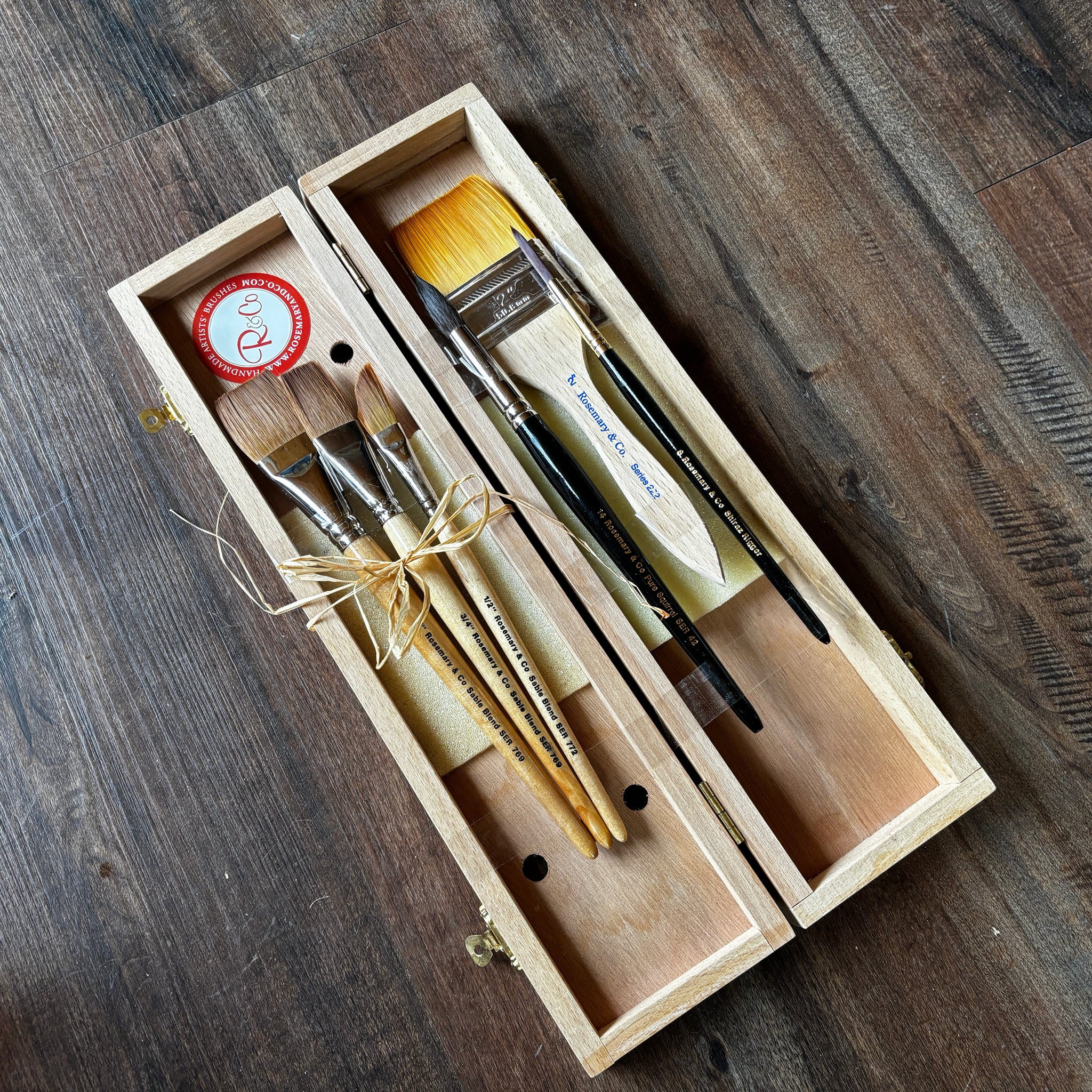 Professional Art Brush Sets - Rosemary  Water Colour Set for Large Scale