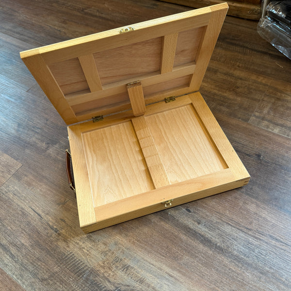 Meeden Easel  Box - Wide & Small with Solid Easel