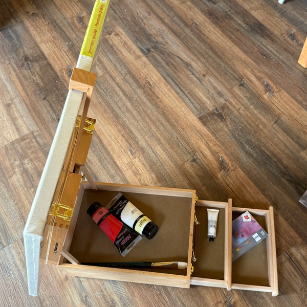 Easel Box - 2 Drawer Long & Extra Large-Sized