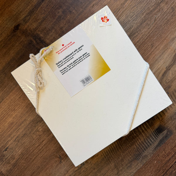 🇨🇦Nobel/Professional Art - Gessoed Cradled Masonite - Gallery Profile - Handled Nested Sets