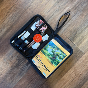 🇨🇦 Plein Air Watercolour Kit - In Pocket Zipped Case