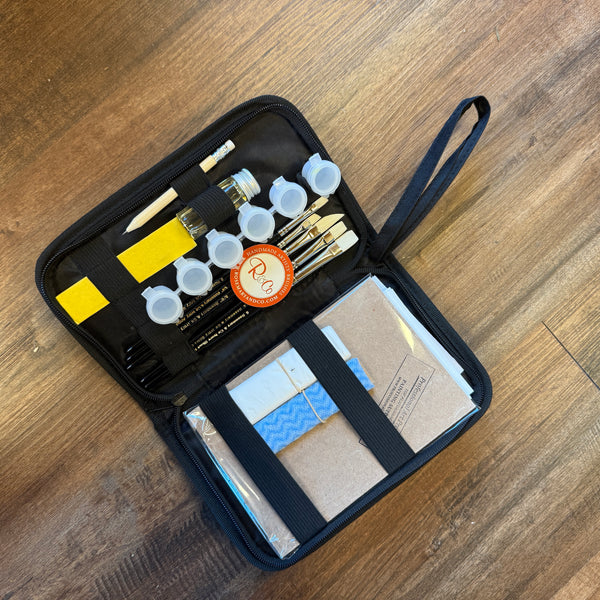 🇨🇦 Plein Air Oil  Kit  In Pocket Zipped Case