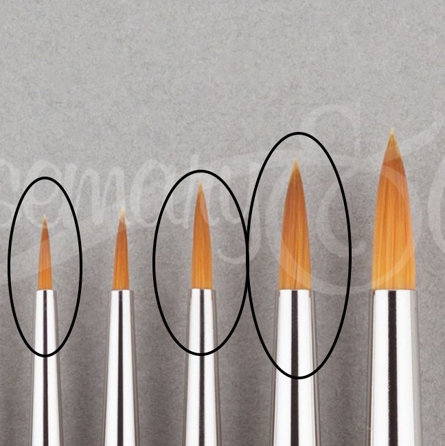 Rosemary 307 Series Golden Synthetic Spotter - SH