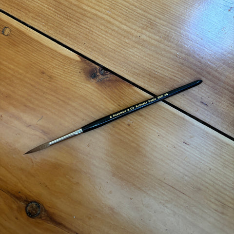 Rosemary 44 Series Kolinsky Sable Rigger # 8 -SH