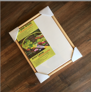 🇨🇦 Professional Grade Quick-Frame Set for Oil or Acrylic - Natural Pine Frame