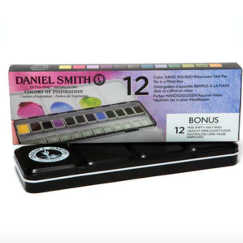 Daniel Smith "Colours of Inspiration" Professional Watercolour 12 Pan Set