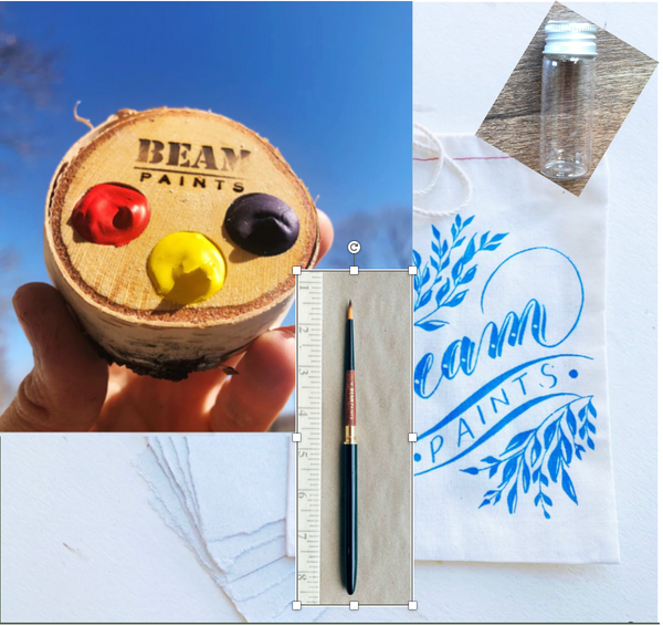 🇨🇦 Plein Air Kit - Beam Watercolour Rustic Field Kit - Primary Trio and Donation