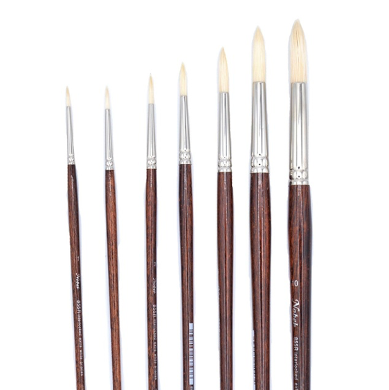 🇨🇦 Nobel Premium Series Interlocking Chungking Hog Bristle Round - LH