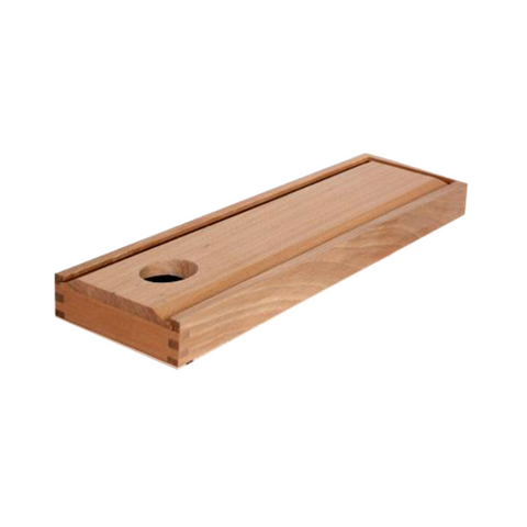 🇨🇦 Nobel Wooden Aerated Brush Cases with Sliding Lid