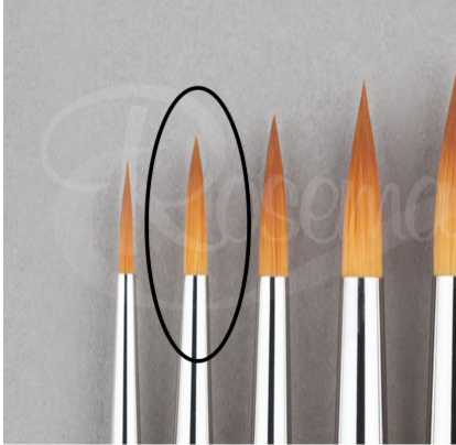 Rosemary 344 Designer Series Golden Synthetic Pointed Round - SH (Copy)