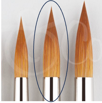 Rosemary 402 Designer Series Sable Blend Pointed Round