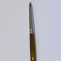 Silver Brushes - Monza Series Sable Short Round