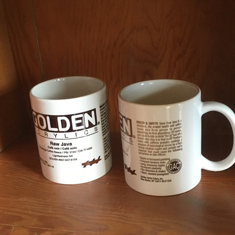 Golden Java Mug