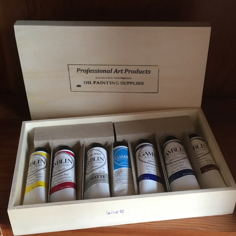 Professional Art  "a la Prima" Oil Paint Set