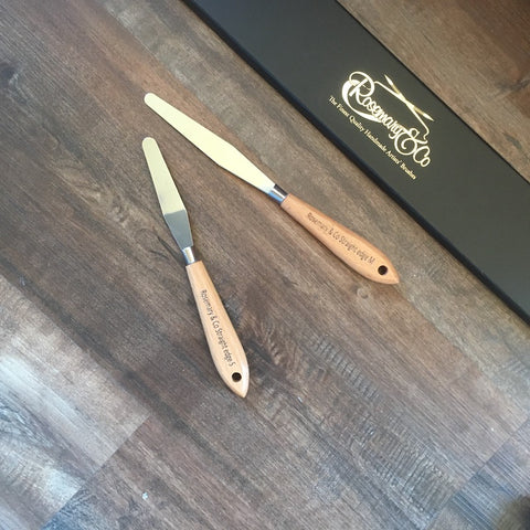 Rosemary & Co Palette Knifes - Straight