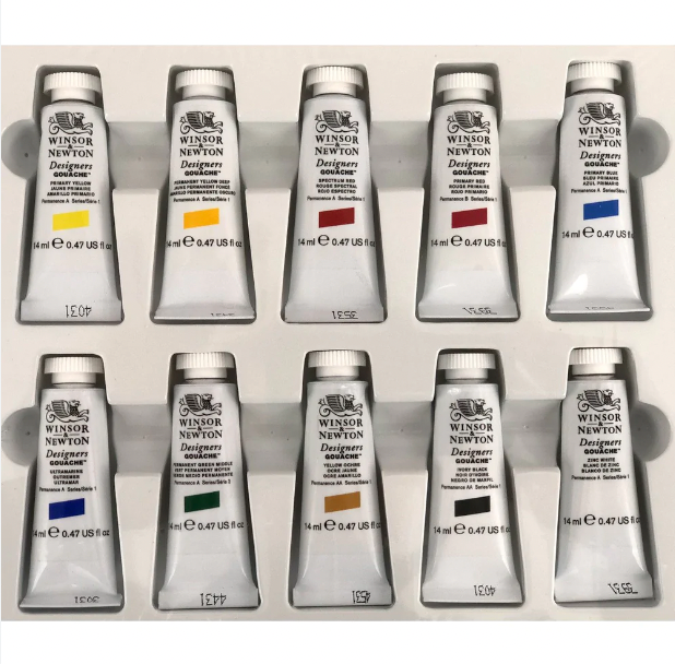 Winsor Newton  Designer's Gouache Introductory Set