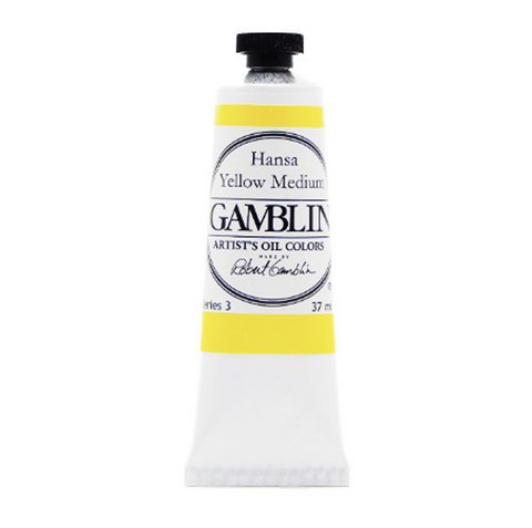 Gamblin Artist Grade Oils - Hansa Yellow Medium