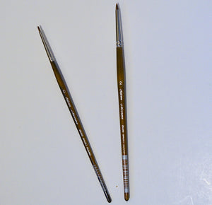 Silver Brushes - Monza Series Sable Short Round